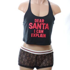 Victoria's Secret Top Crop Shortie Mini shorts Lot